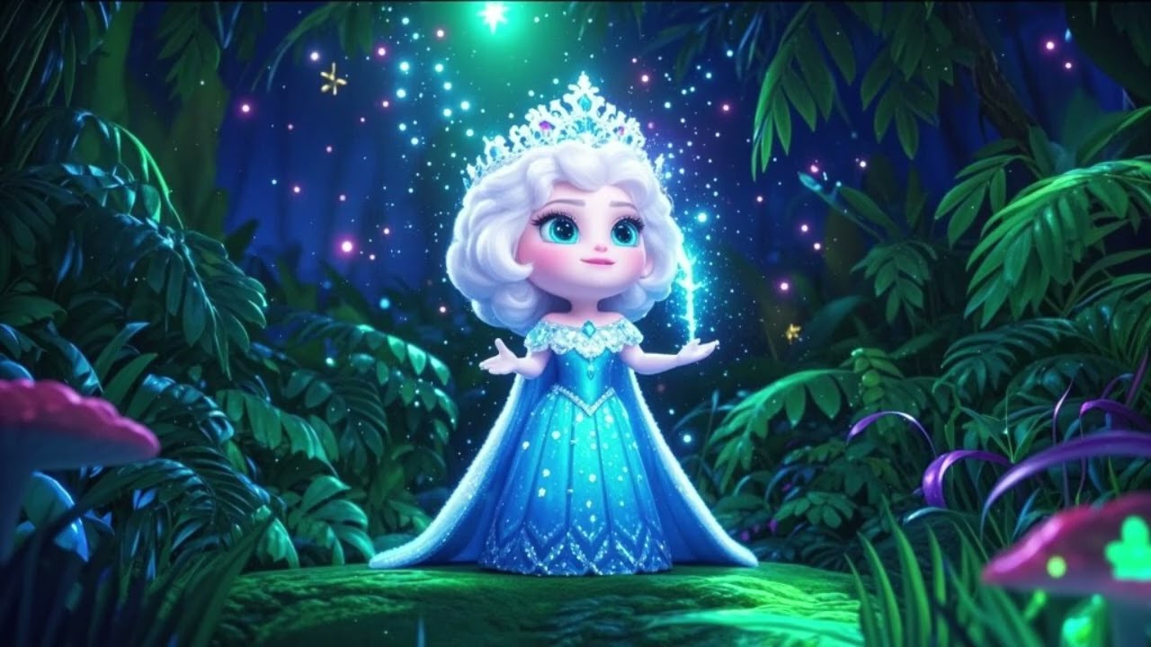 Elsa’s Jungle Night Stars 🌟🦜 | Calm Bedtime Adventure Episode 5