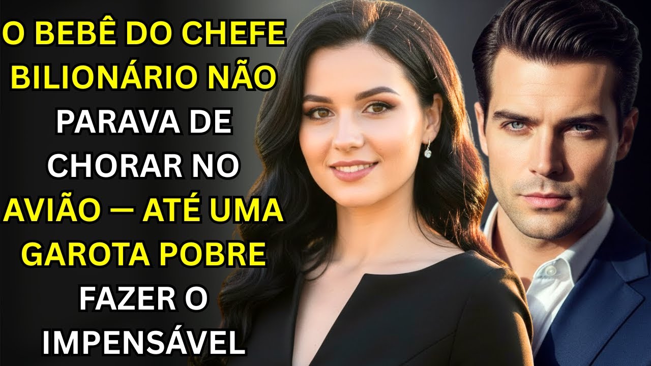 O BEBÊ DO CHEFE BILIONÁRIO NÃO PARAVA DE CHORAR NO AVIÃO — ATÉ UMA GAROTA POBRE FAZER O IMPENSÁVEL