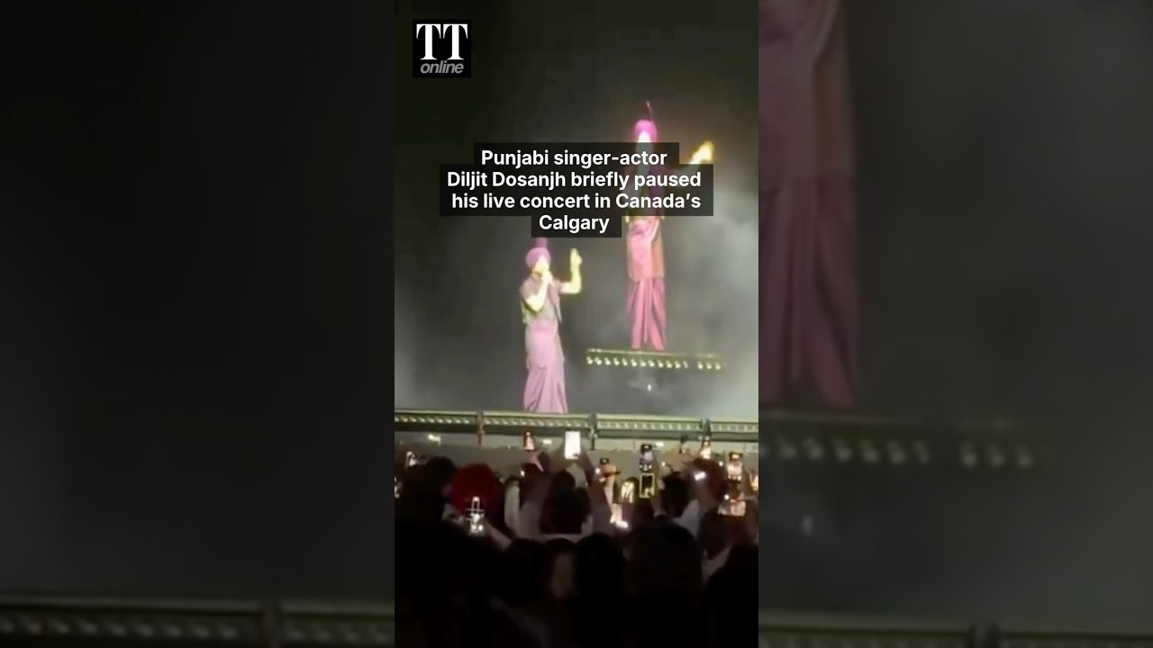 Singer-Actor Diljit Dosanjh Halts Canada Concert, Confront Pro-Khalistan Supporters