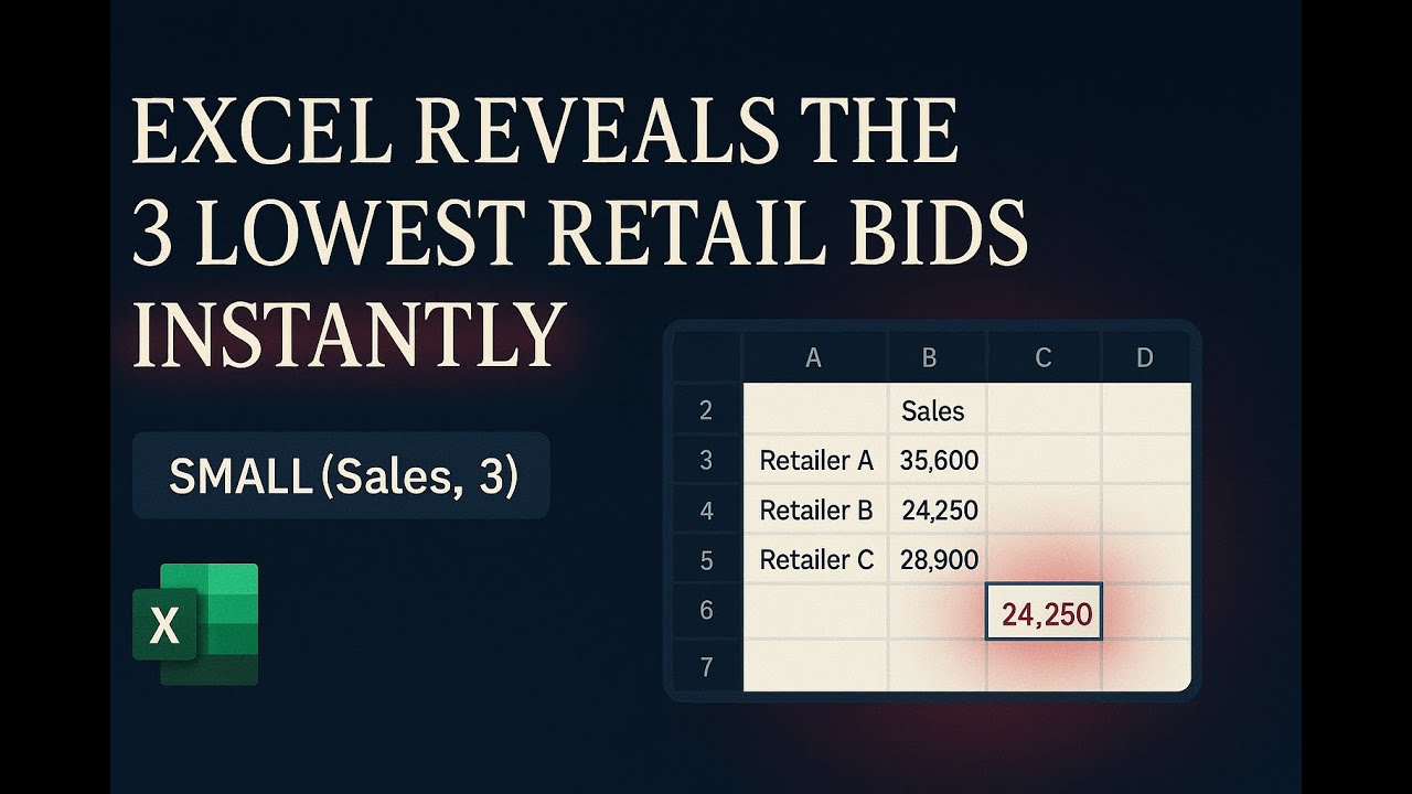 Learn How To Find The Lowest Retail Prices Using Excel
