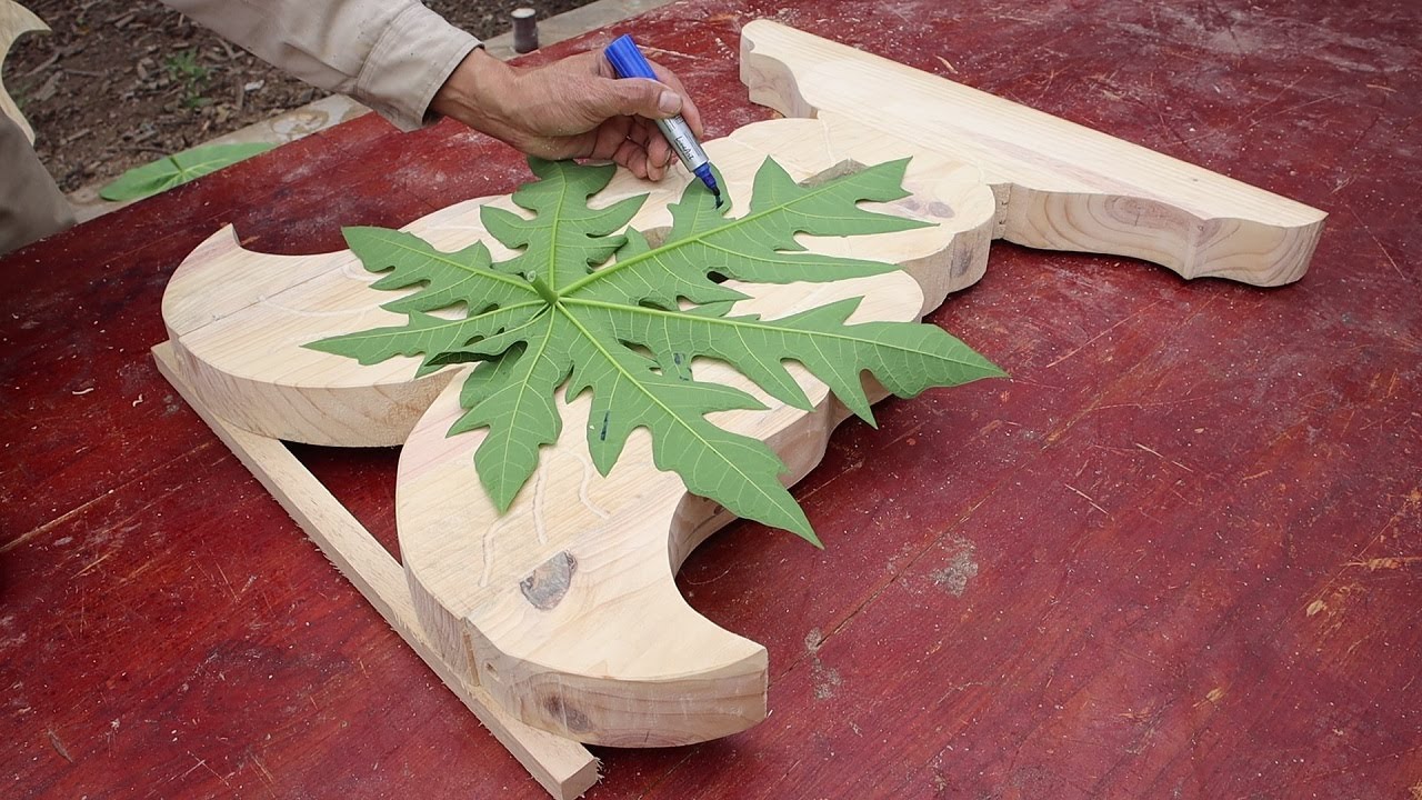 Extremely Ingenious Woodworking Skills Will Satisfy You // Perfect Dining Table With A Quirky Design