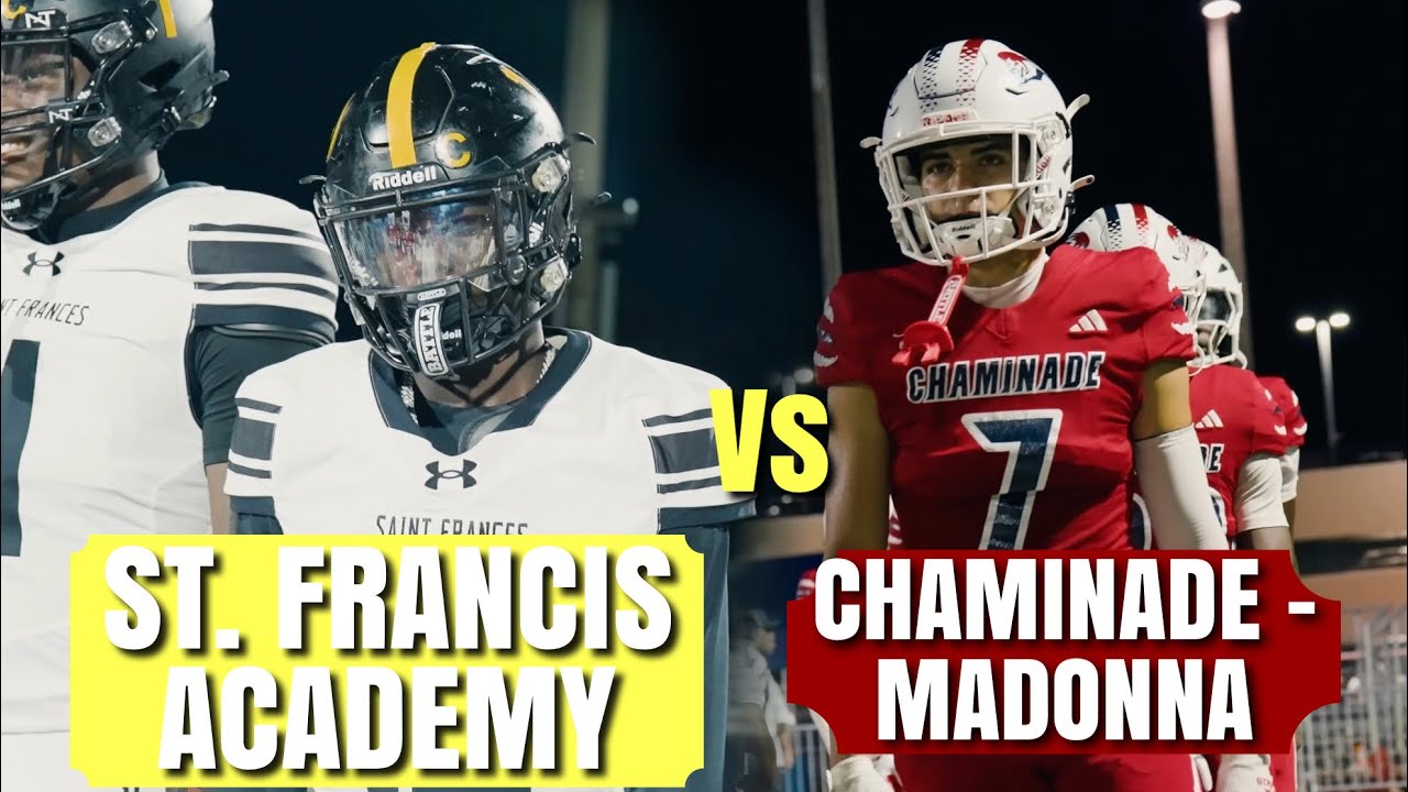 😳 #4 ST. FRANCES ACADEMY vs Chaminade-Madonna|| MUST SEE 👀|| #viralvideos 
