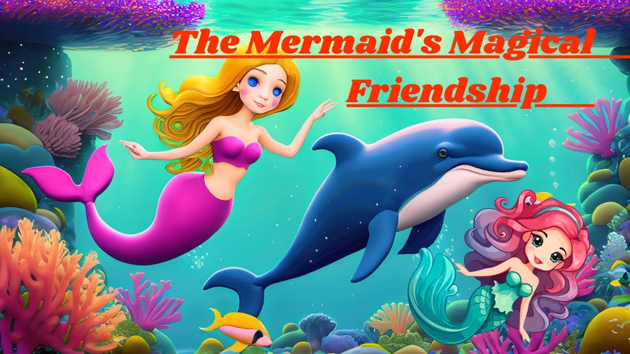 Luna the Mermaid's Magical Friendship, Heartwarming 3d Animated funny Tale for Kids cartoon video.