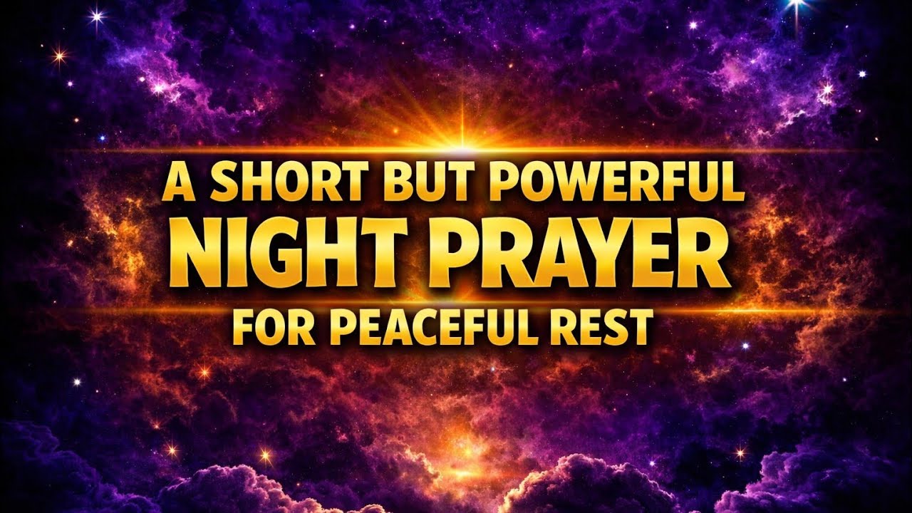  Night Prayer For Peaceful Rest | Sleep In God’s Peace Tonight @prayercomfortzone 