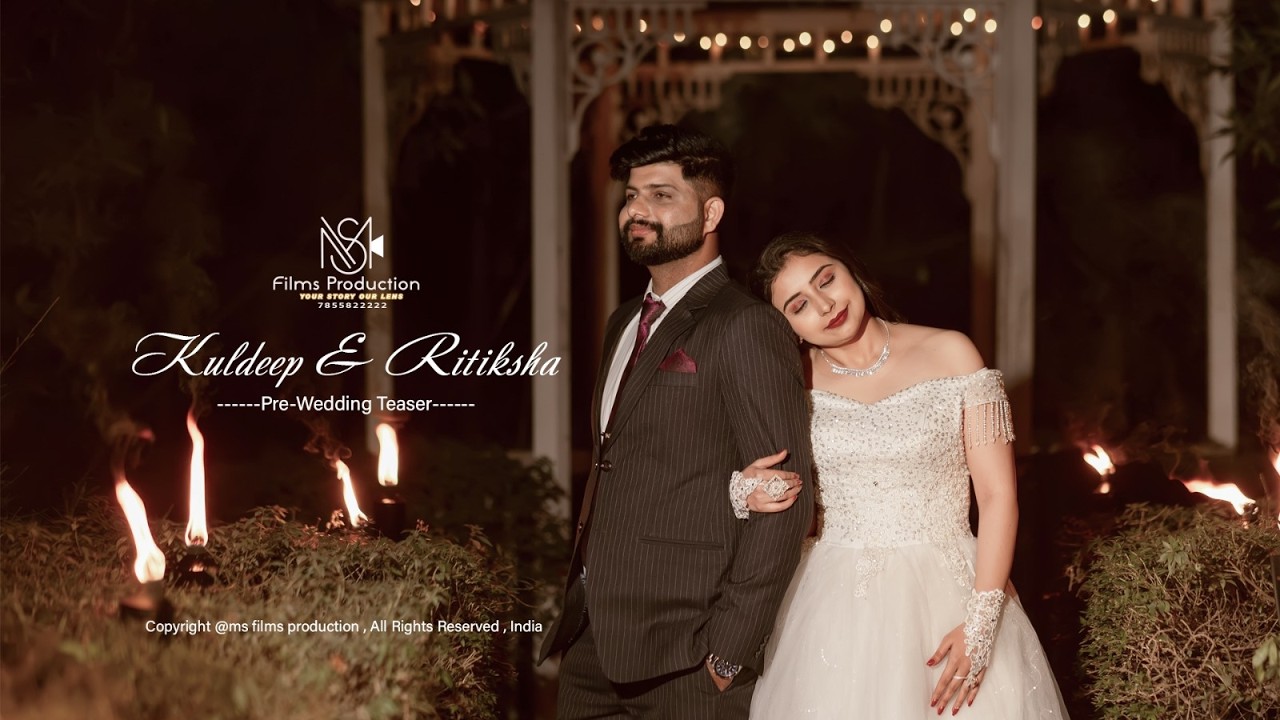 4K |  BEST PRE WEDDING TEASER | STUDIO P3 | 2026 | KULDEEP & RITIKSHA | MS FILMS PRODUCTION | INDIA