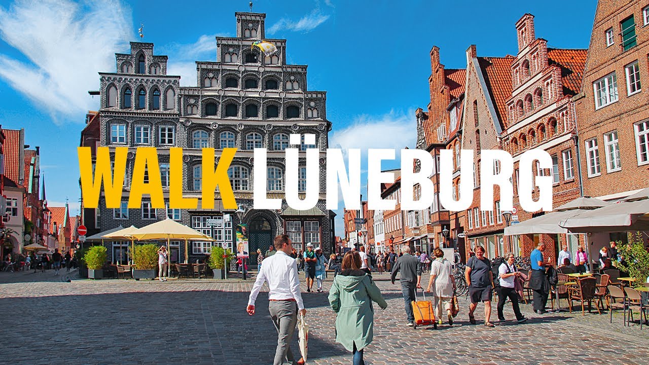 Lüneburg Old Town Walking Tour, Germany I 4K UHD