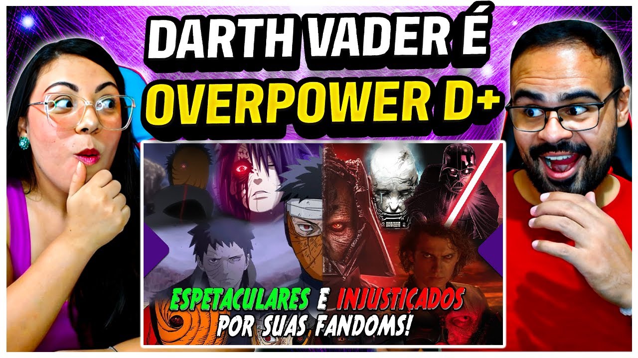 REACT MARCUS O CEIFEIRO | Especial Darth Vader e Obito Uchiha PT. 1