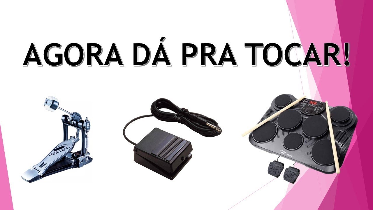 ADAPTAÇÃO DE PEDAIS DA BATERIA ELETRONICA REVAS PB 350