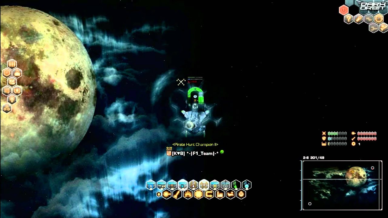 Darkorbit -  F1  "Hunting With Aegis" |1080p