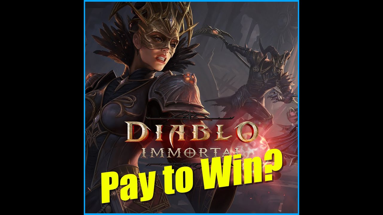 Diablo immortal က Pay to Win ဆန်လို့လား?🤔