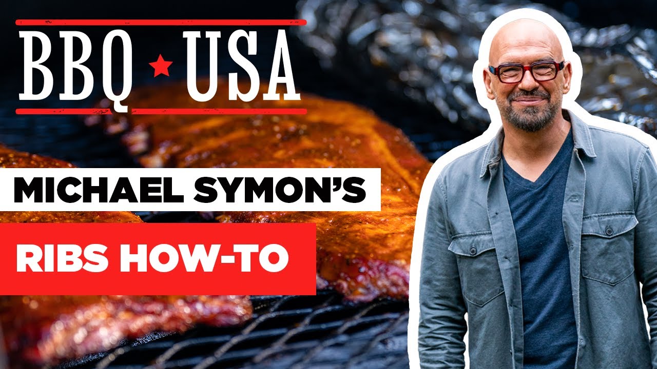 Michael Symon's BBQ Rib How-To | BBQ USA | Food Network