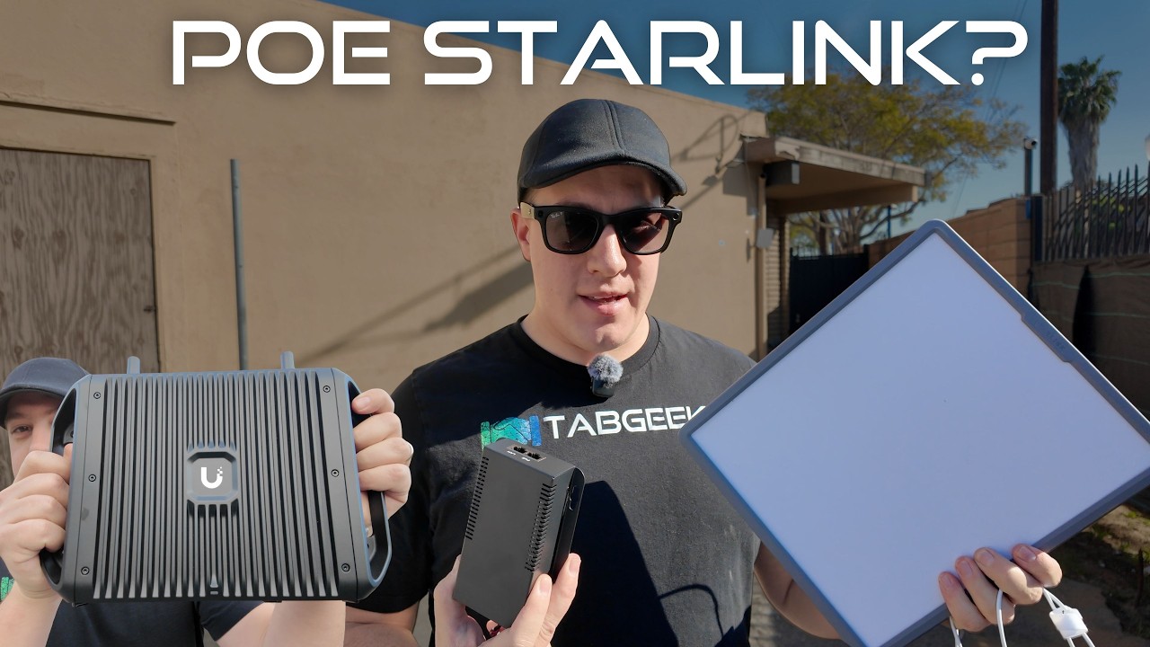 Powering Starlink Mini with PoE++? 🛰️ UCG Industrial Test!