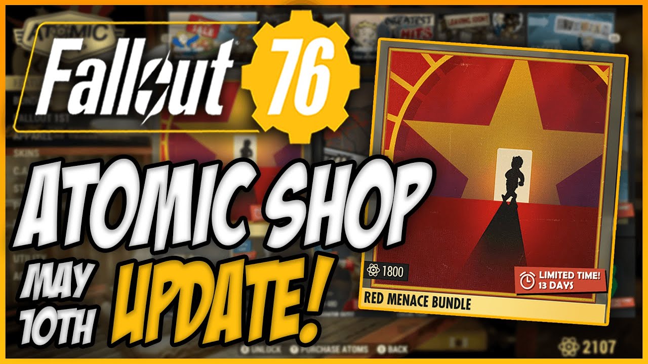 Fallout 76 Atomic Shop Update | May 10th - 17th