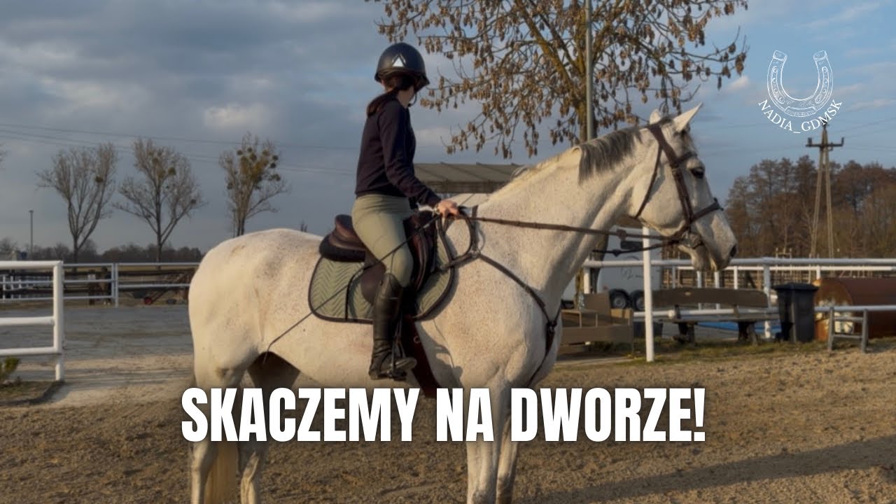 PIERWSZE SKOKI NA DWORZE W TYM ROKU! | POTRENUJCIE Z NAMI!
