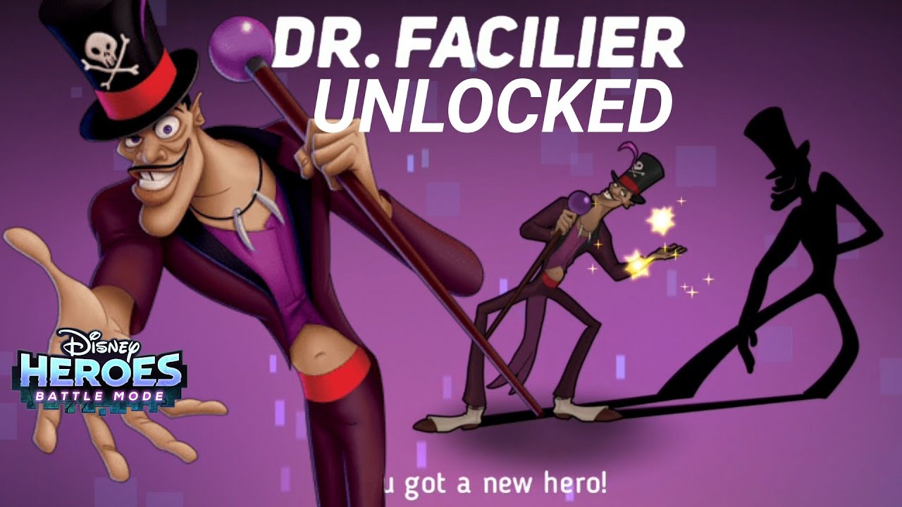 Disney Heroes Battle Mode DR. FACILIER UNLOCKED PART 728 Gameplay Walkthrough - iOS / Android