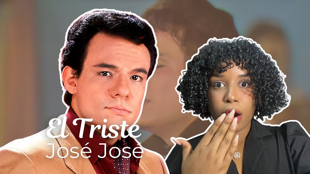 Reacción y Análisis Vocal JOSÉ JOSÉ - EL TRISTE 👏 | El padre de las Bend Note 🎵🎶