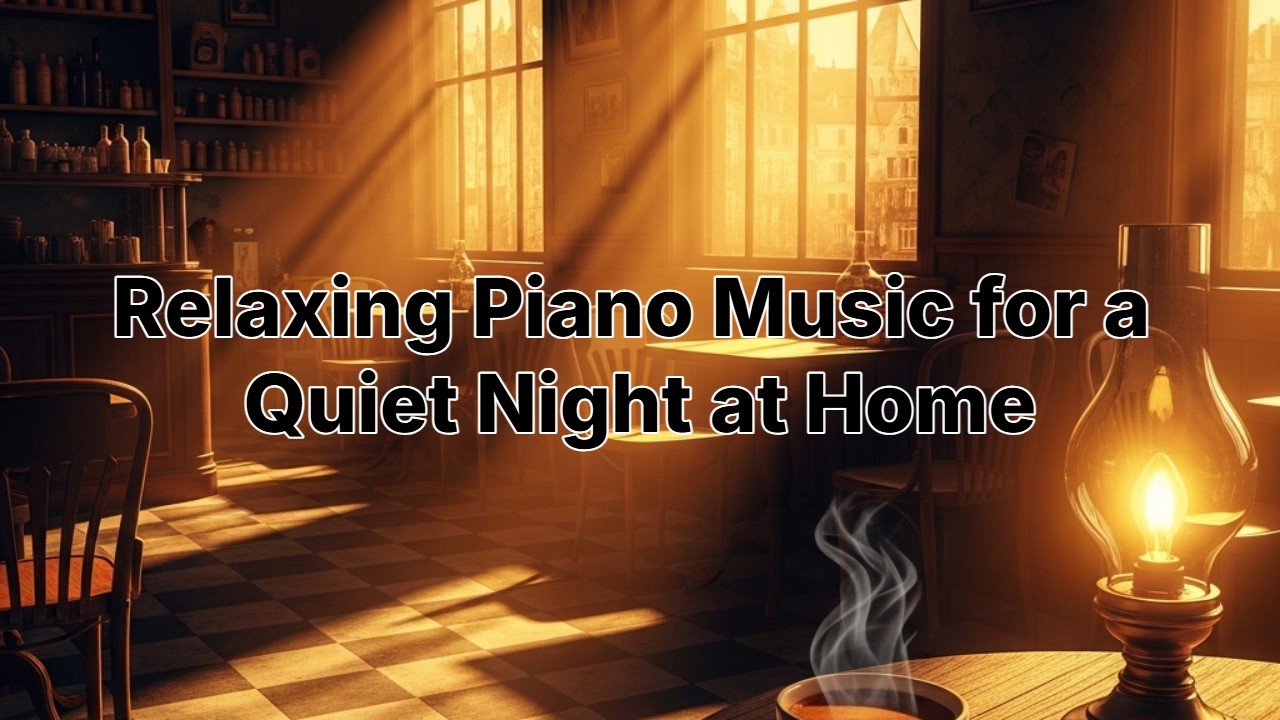 Deep Focus Evening Jazz: Relaxing Piano Music for a Quiet Night at Home | Smooth Melodies