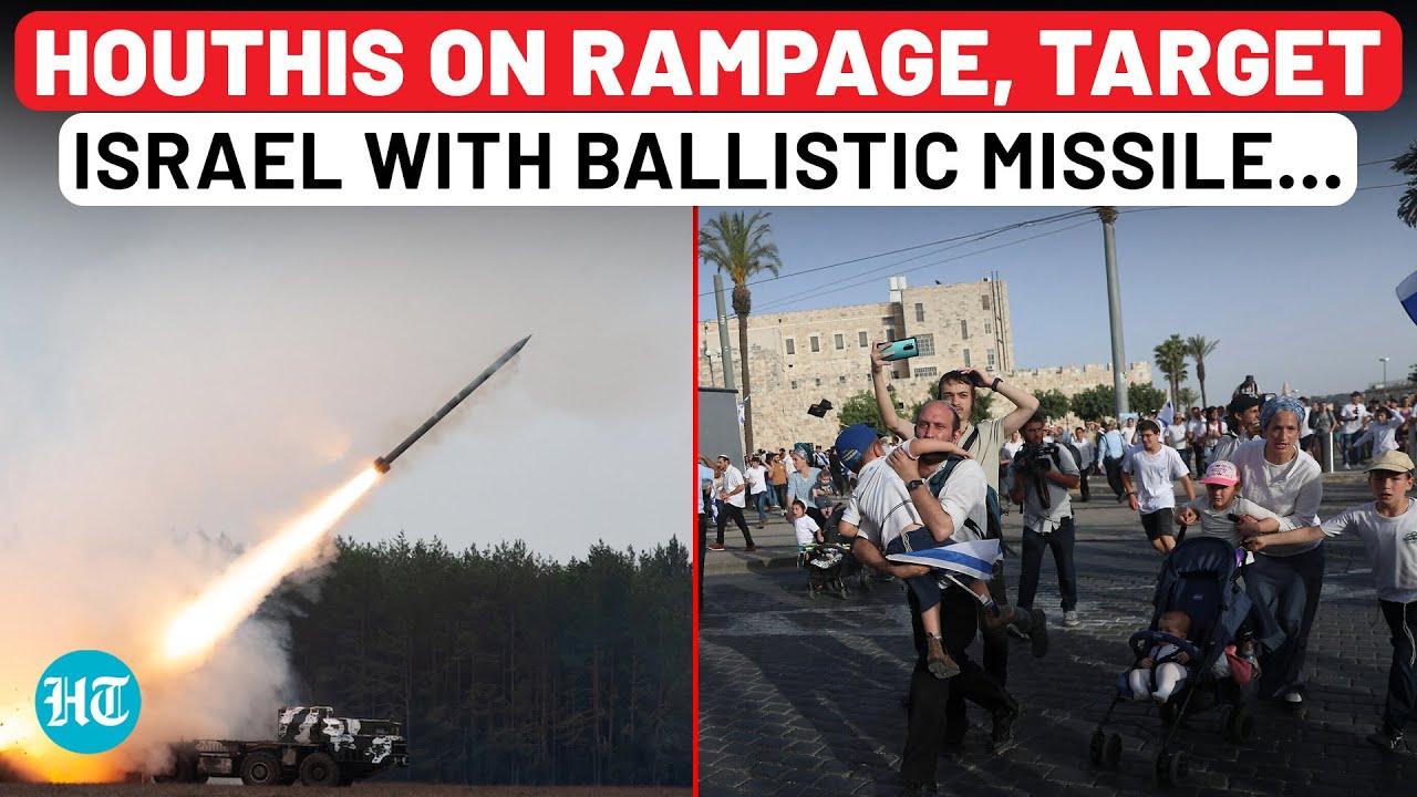 Second Houthi Attack On Israel In 24 Hours: Netanyahu In Panic Mode As Trump Watches From Saudi