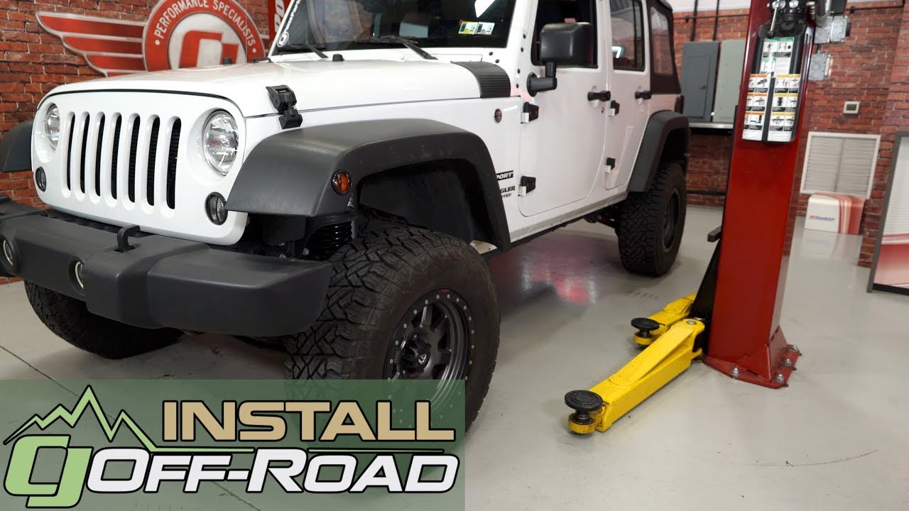 Jeep Wrangler JK JKS Suspension Lift Kit 3-1/2