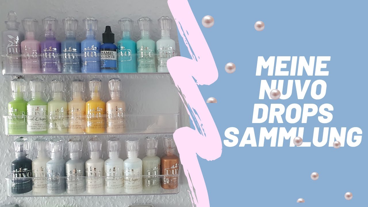 NUVO Drops Sammlung und Aufbewahrung | Swatch Party | Bastelsammlung