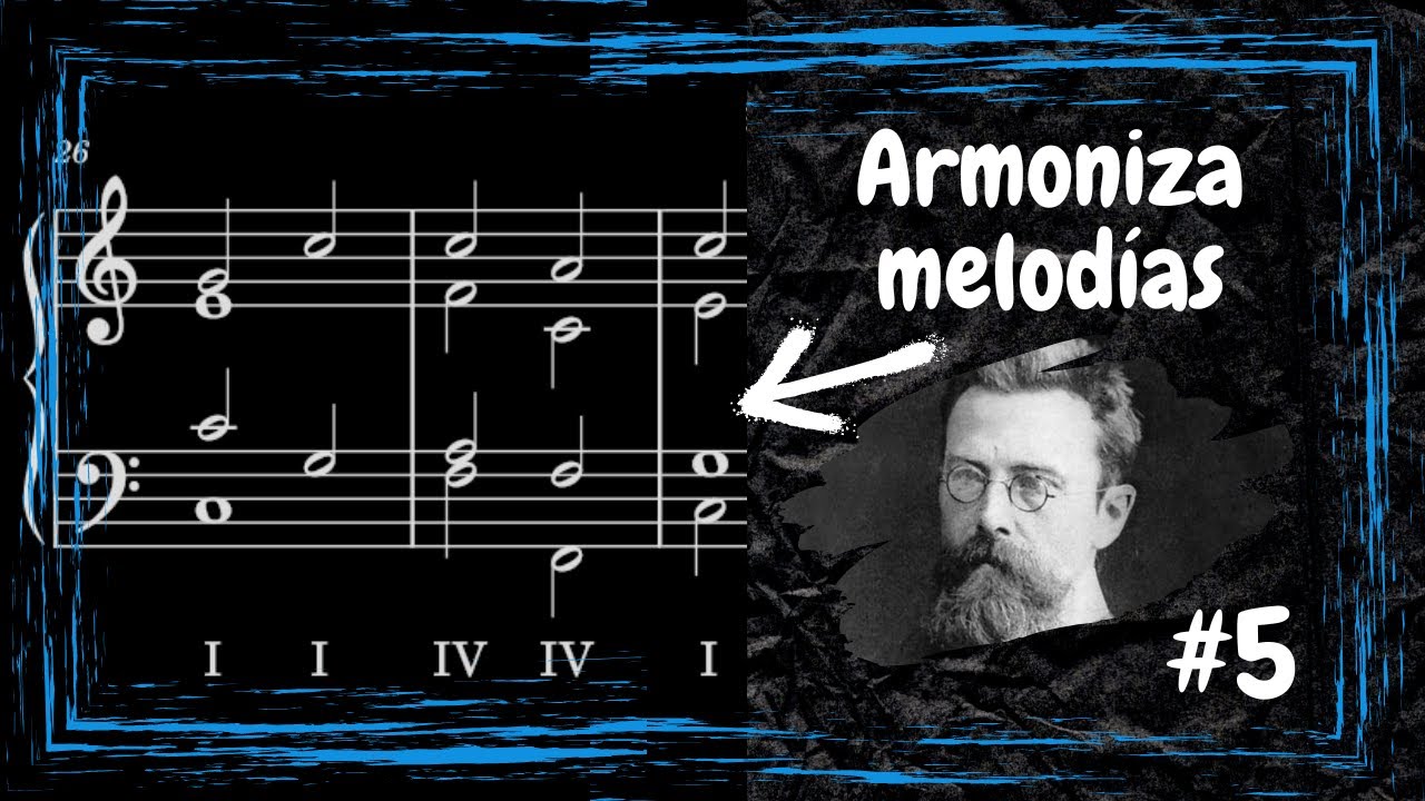 Como armonizar una melodía | Reglas del enlace I-IV I-V | Armonía a la manera de Korsakov #5 |
