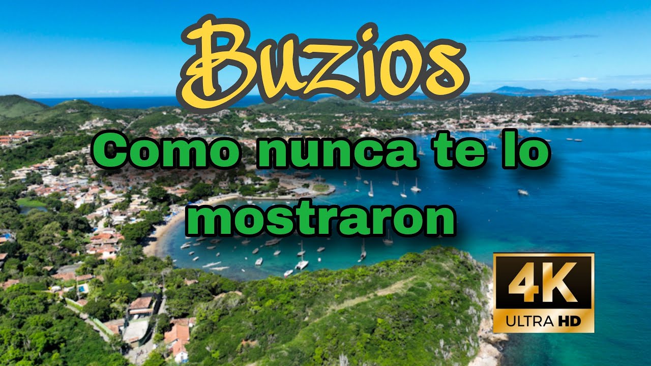 B&uacute;zios como Nunca lo Viste - Sobrevolando el Para&iacute;so - Drone 4k
