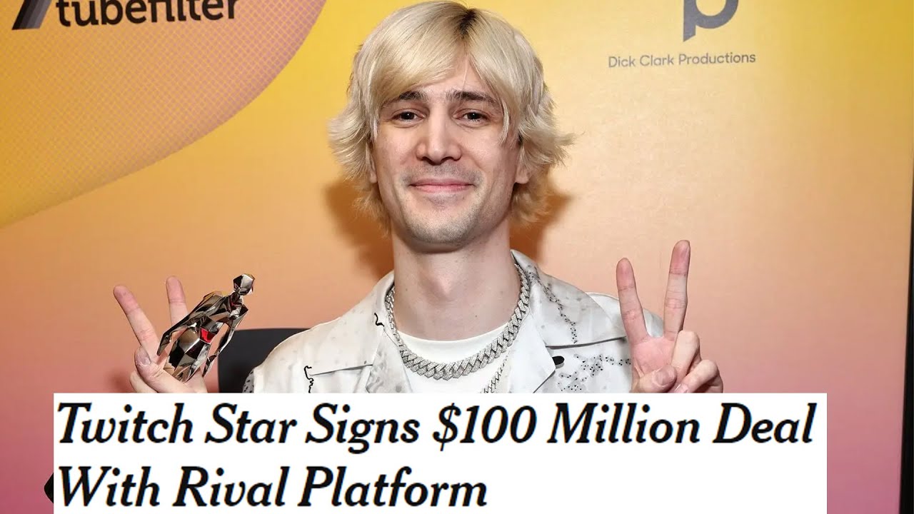 XQC $100 Million Dollar Kick Streaming Deal!