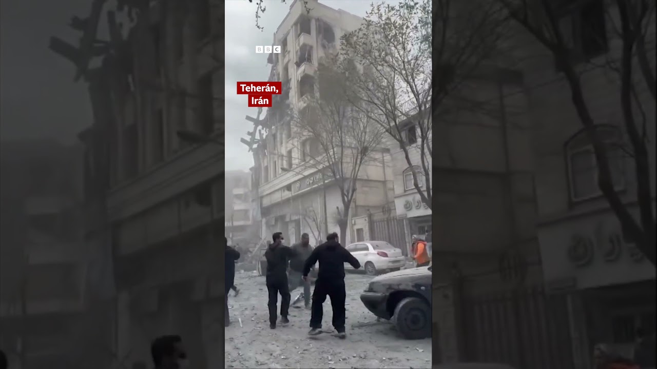 La devastaci&oacute;n en Teher&aacute;n tras los ataques de EE.UU. e Israel