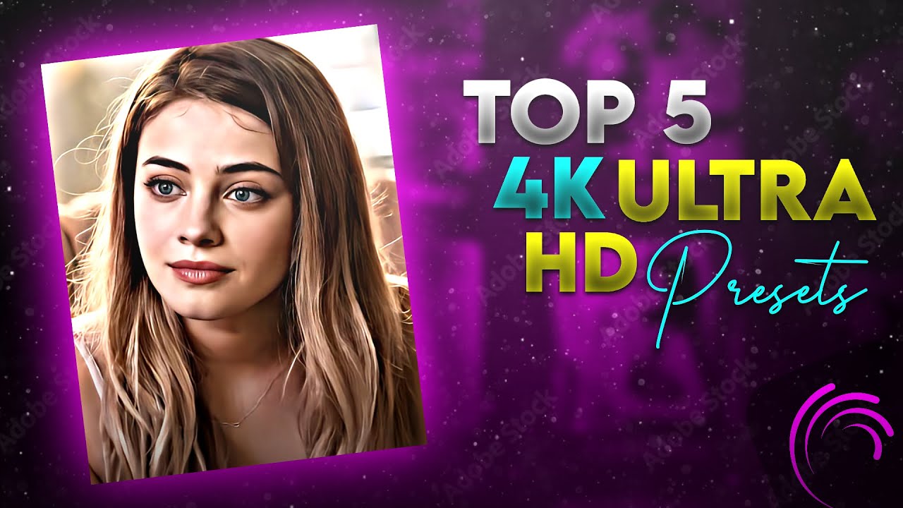 TOP 5 SHARPEN HDR CC PRESETS 🔥 ALIGHT MOTION 4K CC XML 😱 TOP 5 CC PRESETS PACK