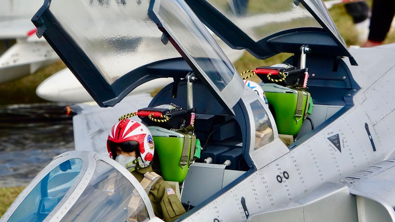 AMAZING and UNIC GIANT F-4 Phantom II Twin Turbine Super Scale RC Models from Carf-Models