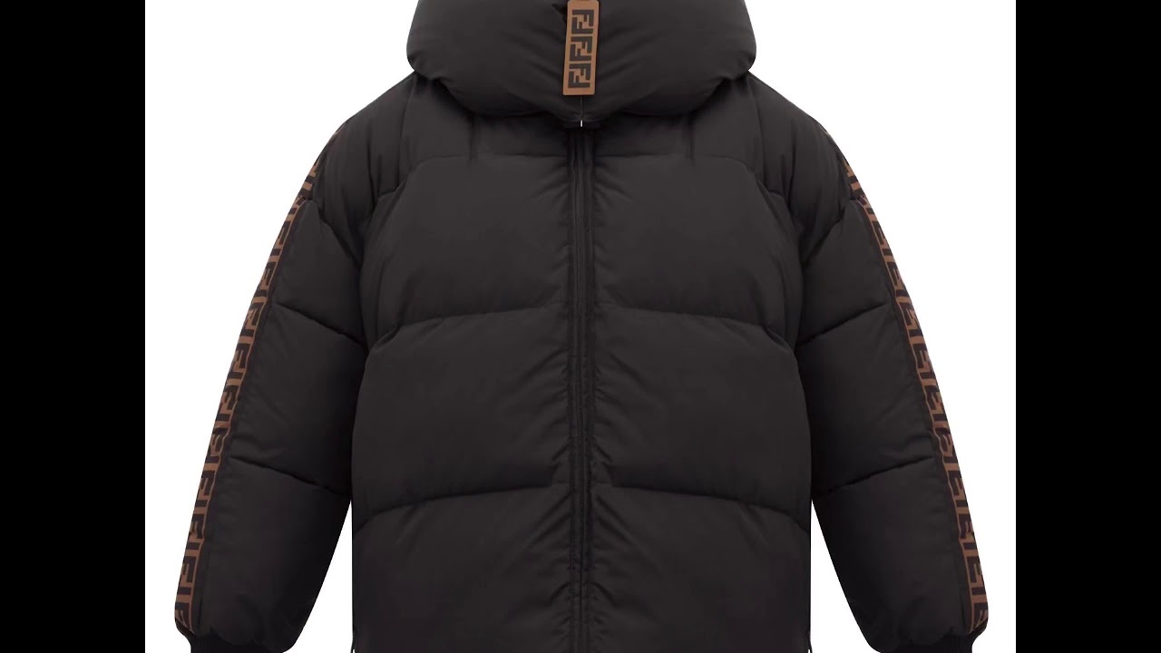 FENDI Reversible FF-logo technical puffer jacket (Aliexpress)