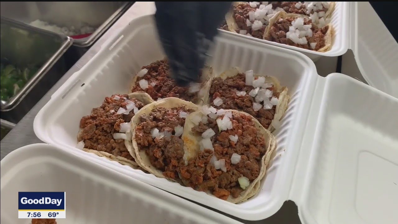 Authentic Mexican food served on Bay Area food truck
