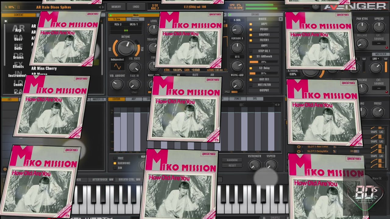 VPS Avenger Italo Disco 1🕺🇮🇹 Koto Visitors Bootleg Synth Megamix