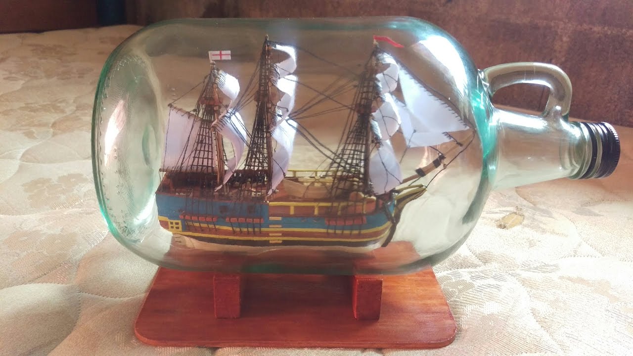 BARCO EN BOTELLA l HMS BOUNTY
