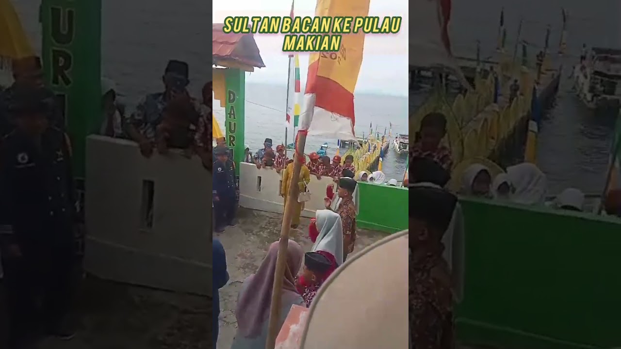 Penjemputan Sultan Bacan Di Pulau Makian_🌴
