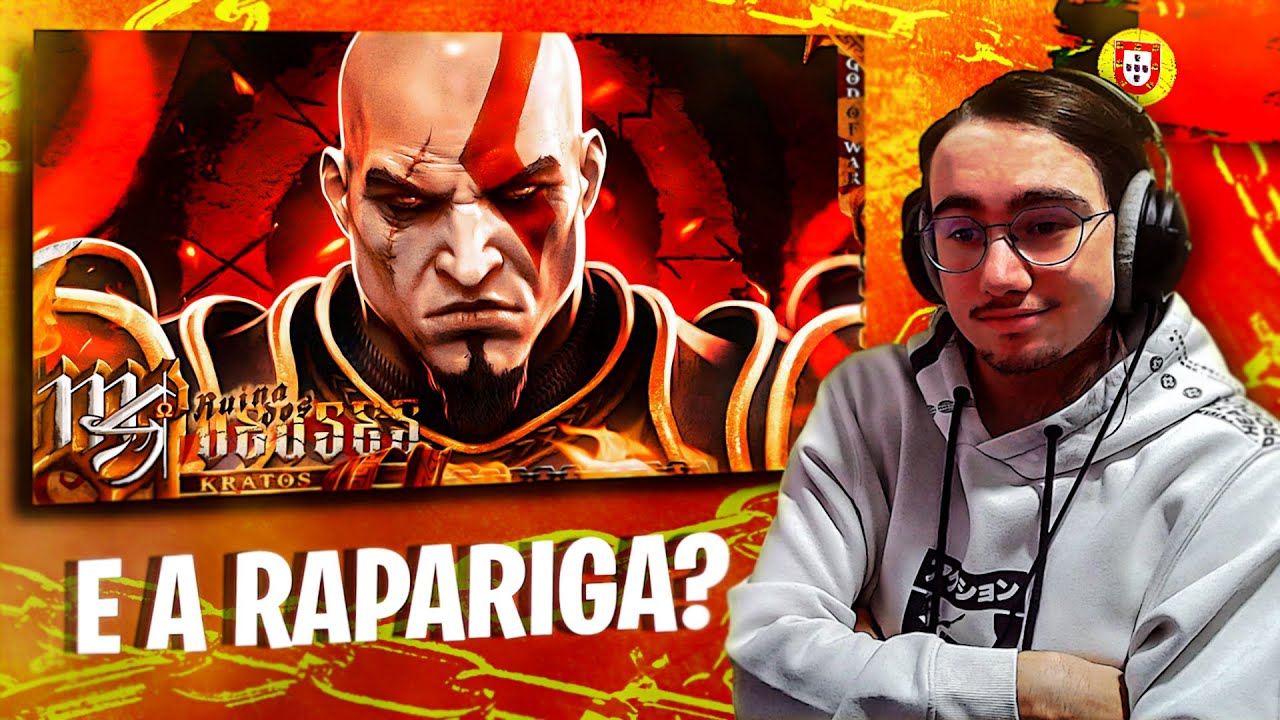 Gringo 🇵🇹 reagindo a Kratos (God of War) - Ruína Dos Deuses | M4rkim