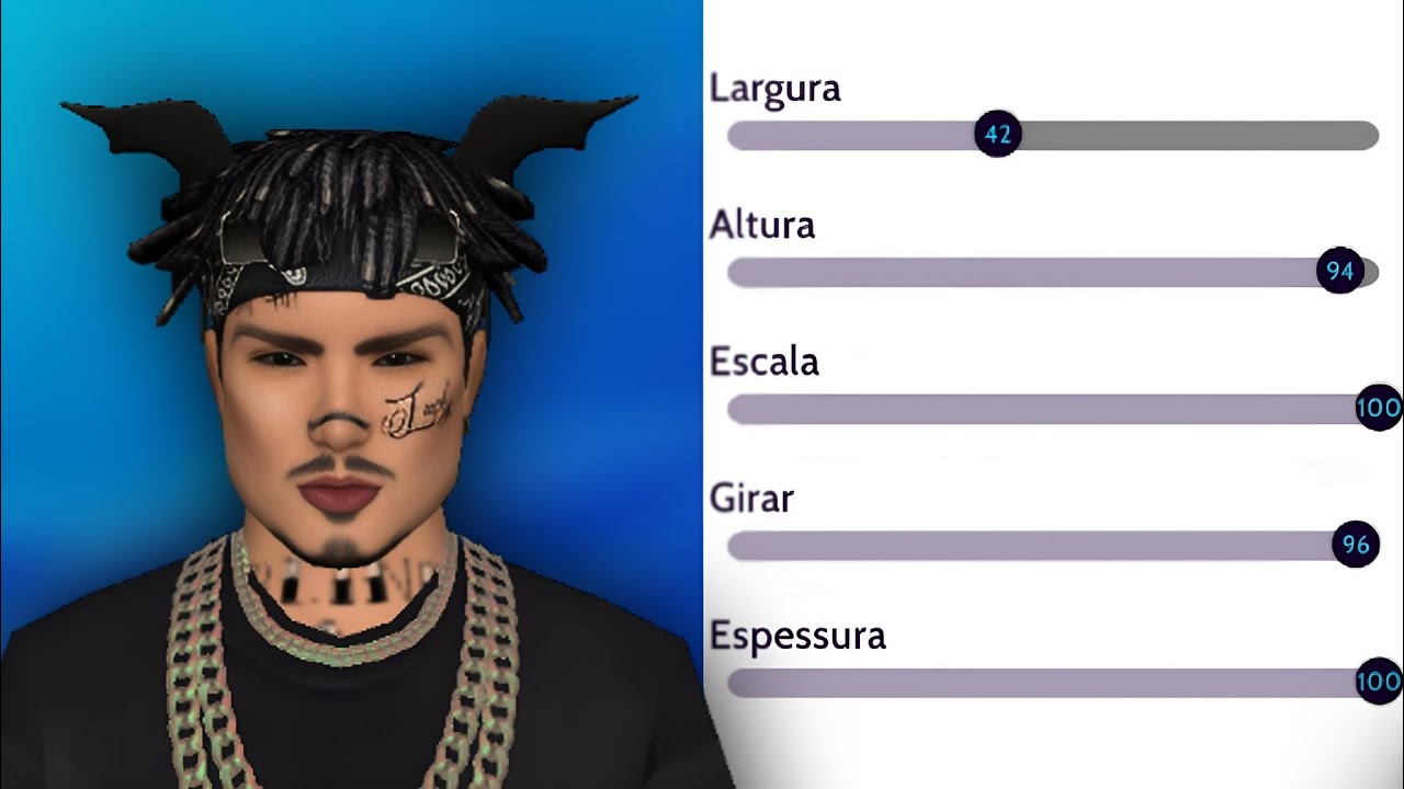 Rosto masculino - Avakin life