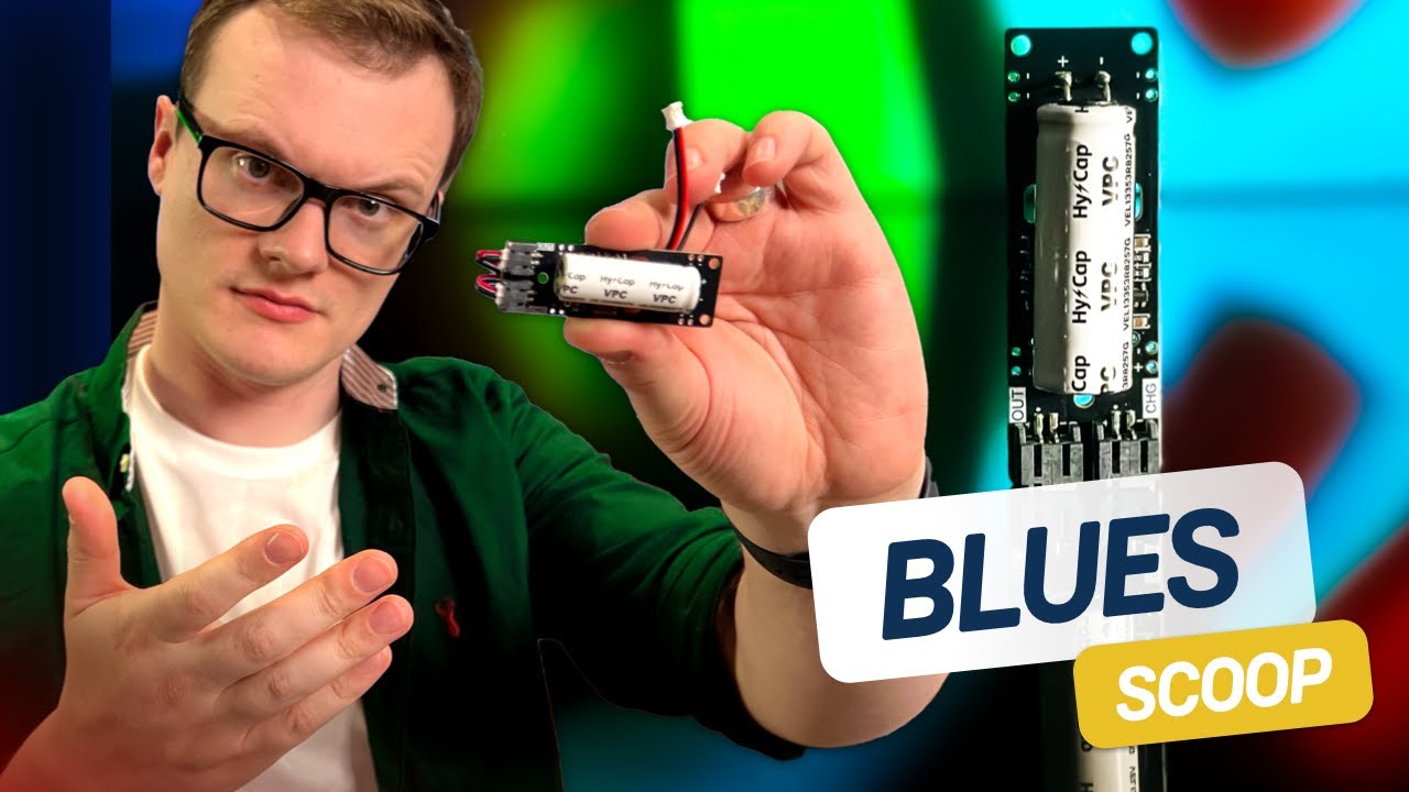 Blues Scoop: A 250 Farad lithium-ion super capacitor!