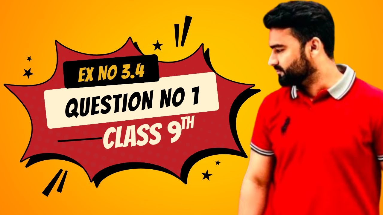 Class 9 Math | Exercise 3.4 | Q1 | Part 1 | Algebraic Expressions | Sindh Board