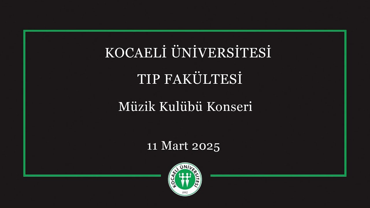 Müzik Kulübü Konseri - Tıp Bayramı 2025