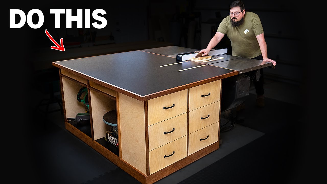 The Perfect Place to Build | Outfeed Assembly Table