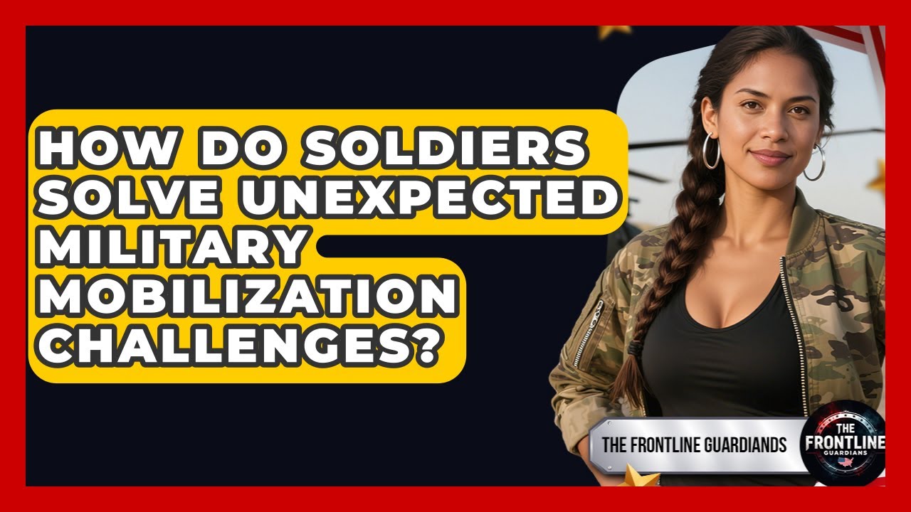 How Do Soldiers Solve Unexpected Military Mobilization Challenges? - The Frontline Guardians