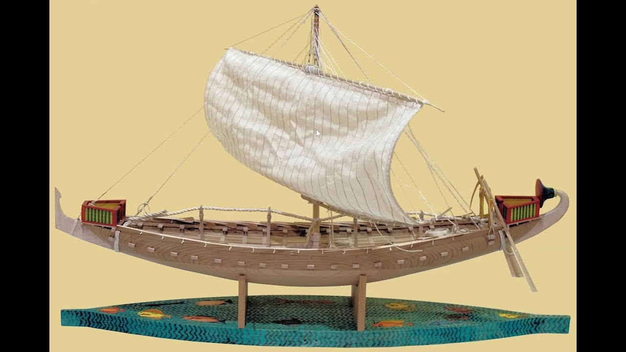 Egyptian Boat Models by McGann and Phillips 8-20-22