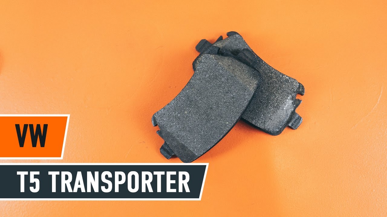 Comment remplacer des plaquettes de frein arrière sur VW T5 TRANSPORTER Van [TUTORIEL AUTODOC]
