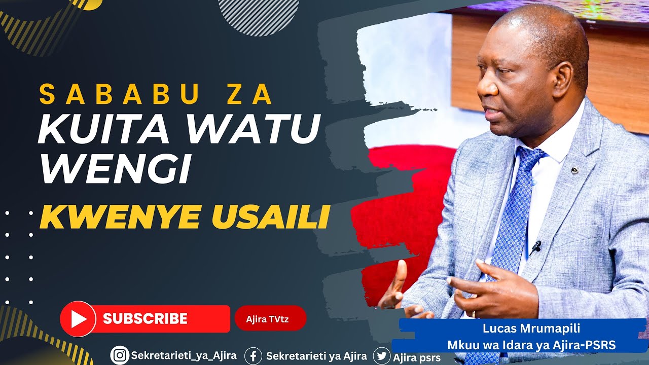 SABABU ZA KUITA WATU WENGI KWENYE USAILI