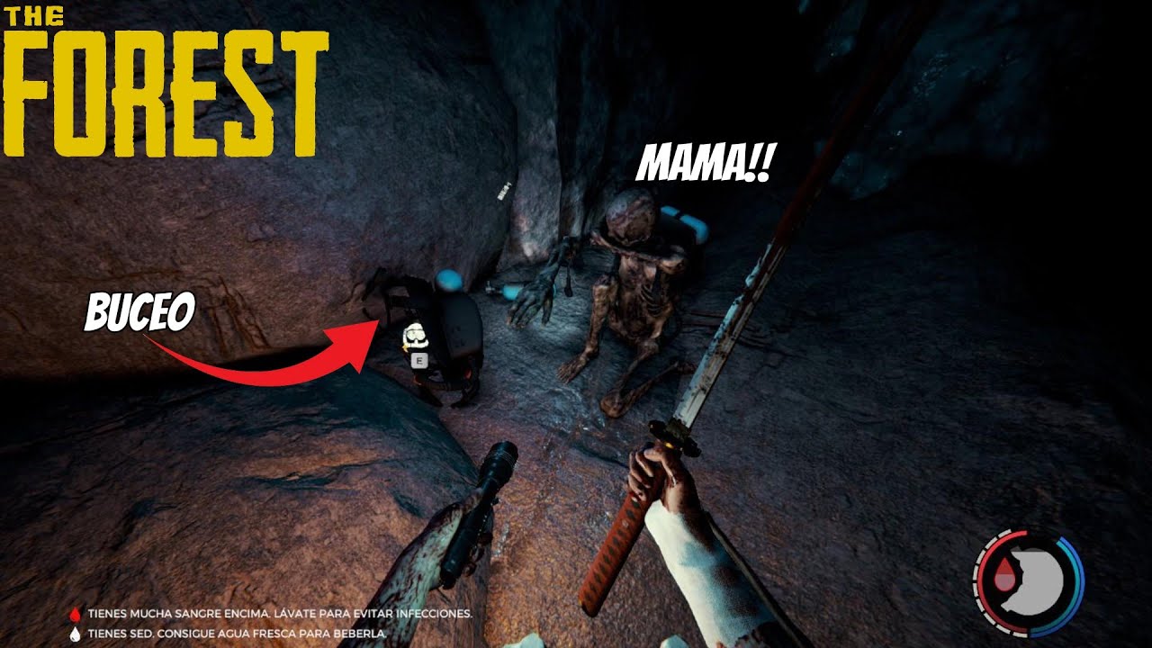 THE FOREST | La cueva del equipo de buceo, Sacrificios a dios???