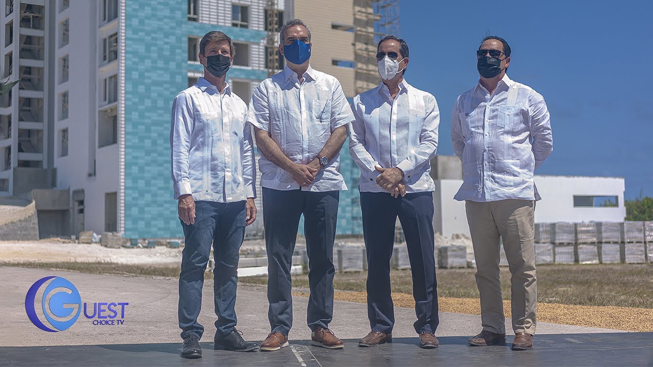 Teveclips - Luis Abinadel visita etapa final del Hotel 7 mares en Capcana