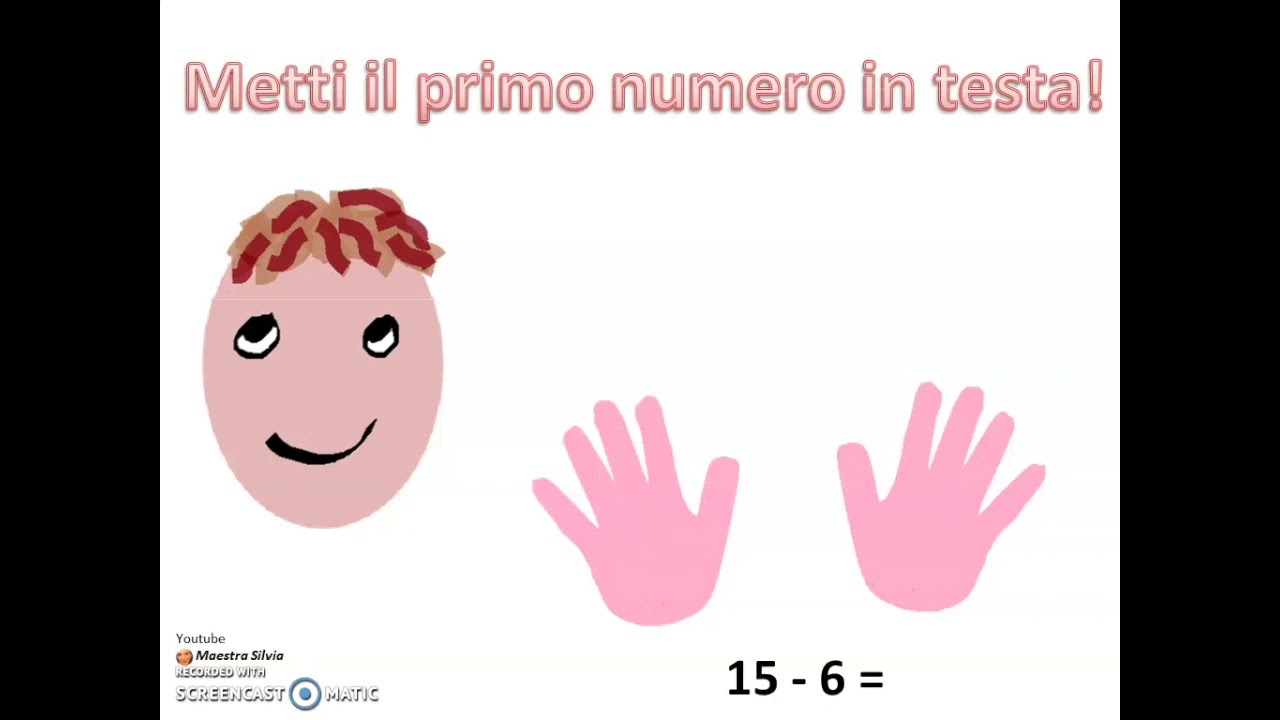 Contare con le mani - Scuola Primaria - Classe Prima