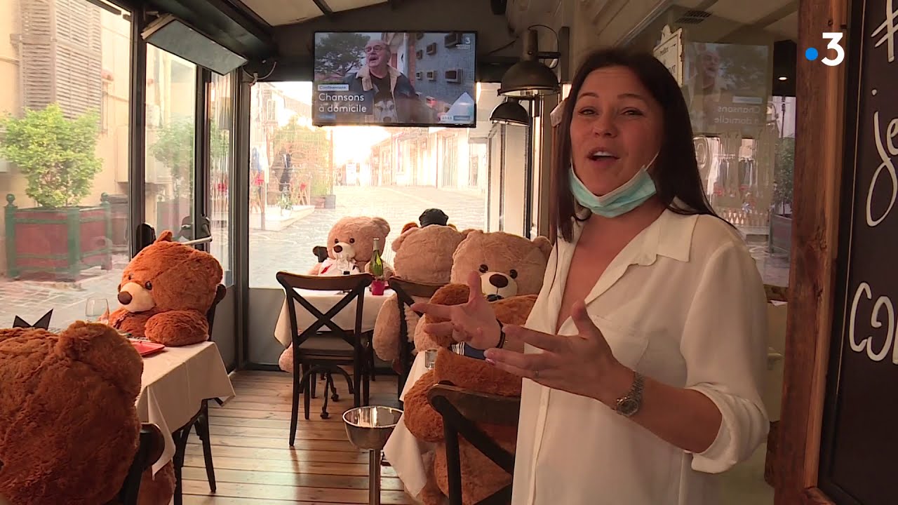 Un restaurant pour nounours à Sainte-Maxime dans le Var