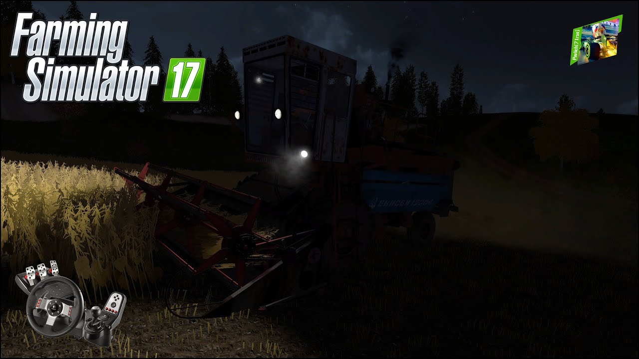 FS2017 (FS 17) - Анискино - 102 - Уборка соевых бобов